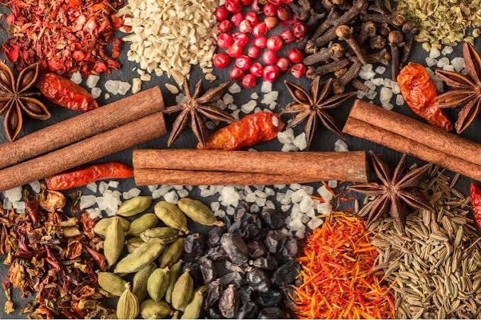 Assorted spices